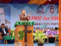 Bupati Toba Hadiri Pesta Pembangunan Rumah Dinas HKBP Resort Marom Maranatha