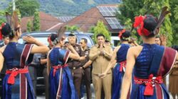 Kunjungan Kajatisu Idianto, SH, MH di Samosir.(foto/istimewa)