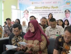 Verifikasi Lapangan Hybrid Evaluasi KLA Kabupaten Dairi