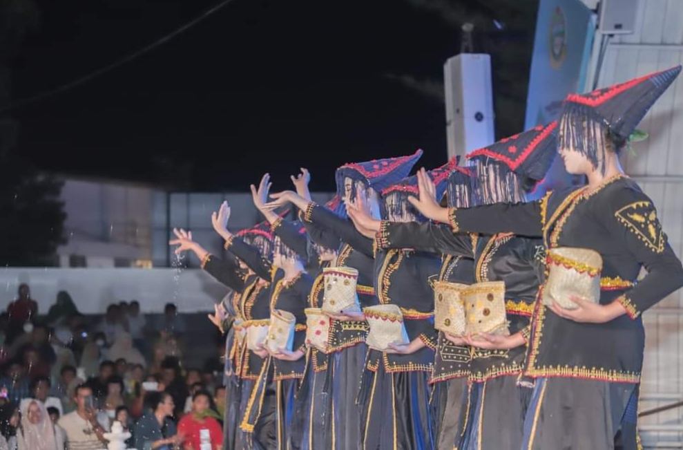 Tarian Nan Tampuk Emas di acara PRSU.(foto/istimewa)