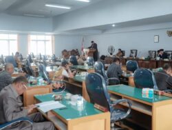 Bupati Dairi Sampaikan Nota Pengantar  Ranperda Pertanggungjawaban APBD 2022