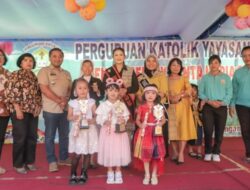 Bunda PAUD Dairi Lepas 159 siswa TK Santa Maria Sidikalang