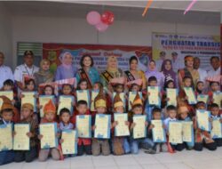 Bunda PAUD Sumut Lepas Siswa TK Pembina Sumbul