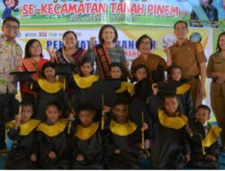 Romy Mariani Lepas Siswa PAUD Se-Kecamatan Tanah Pinem