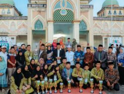 Kecamatan Berampu Juara Umum MTQ ke 48 Tahun 2023