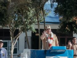 Pesan Eddy Berutu ke Siswa Saat Jadi Irup di SMP Negeri 2 Sidikalang