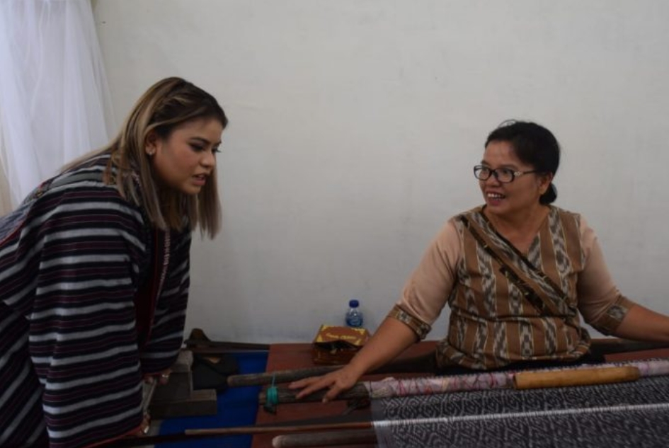 Dimitri Tabitha Berutu, Sekretaris Karang Taruna Kabupaten Dairi.(foto/istimewa)