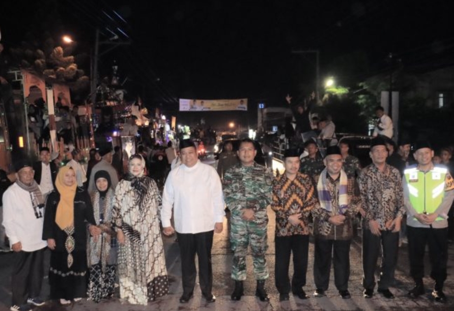 Malam takbiran Pemkab Dairi Sambut idul Fitri 1444 H.(foto/istimewa)