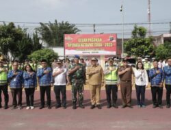 Forkopimda Dairi Ikuti Apel Gelar Pasukan Operasi Ketupat Toba 2023
