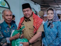 Bupati Dairi Beri Bantuan ke Warga Kurang Mampu di Tanah Pinem