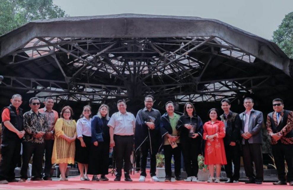 Festival Lagi rohani di Taman Wisata Iman Sitinjo.(foto/istimewa)