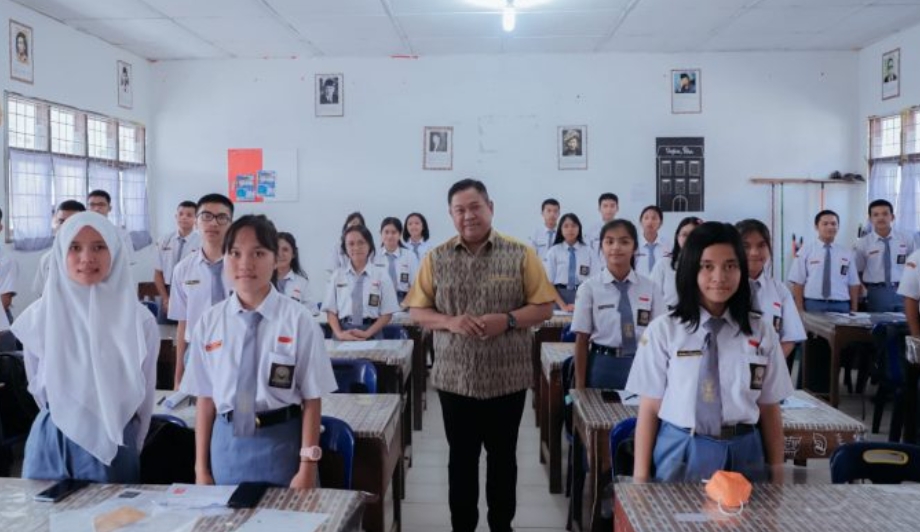 Olimpiade Seleksi Nasional Berdasarkan Tes (SNBT) Smansasi Education Expo (SEE) SMAN 1 Sidikalang.(foto/istimewa)