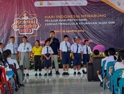 TPAKD Dairi Gelar Kegiatan Hari Indonesia Menabung Bersama Pelajar