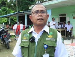 Dinas Sosial Kabupaten Dairi Bagikan Bantuan di Desa Janji Sinehi