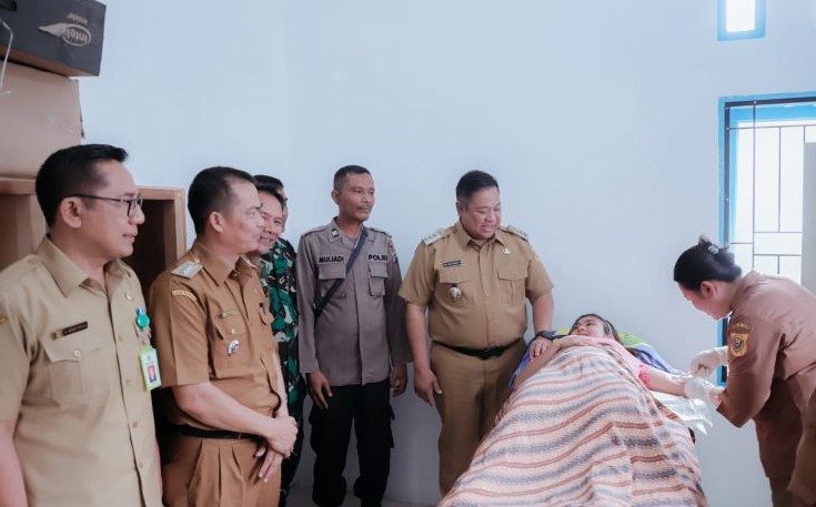 Layanan KB kepada warga di Tanah Pinem.(foto/istimewa)