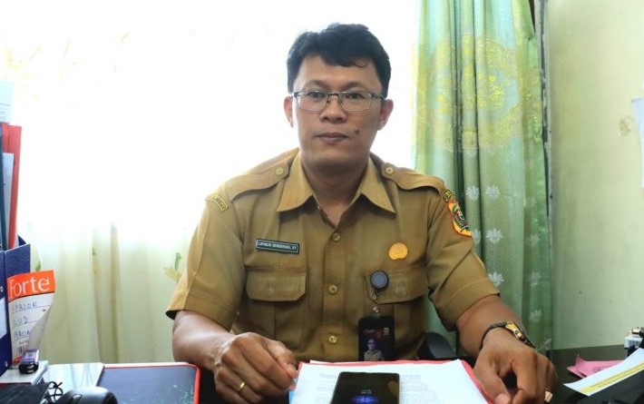 Kabag Perekonomian Setdakab Dairi, Lipinus Sembiring.(foto/istimewa)
