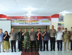 Pemkab Dairi Bersama Polres Bersinergi Sukseskan Pengamanan Idul Fitri 1444 H