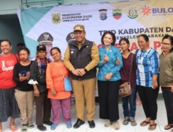 Masyarakat Padati Operasi Pasar Murah di Pasar Sumbul