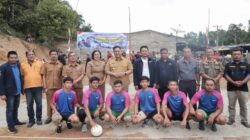 Turnamne Voli Karang Taruna Kecamatan Gunung Sitember.(foto/istimewa)