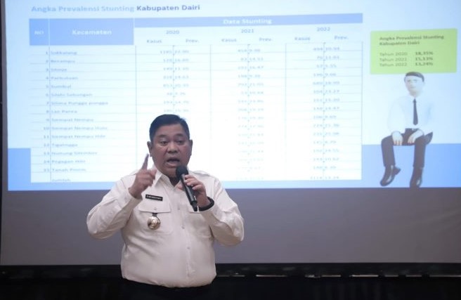 Bupati Dairi Eddy Berutu.(foto/istimewa)