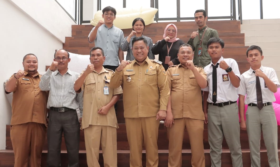 Pelatihan Pengolahan Bisnis dan Manajemen Wirausaha Kopi di Gedung Pusat Layanan Unit Terpadu (PLUT) Sidikalang.(foto/istimewa)