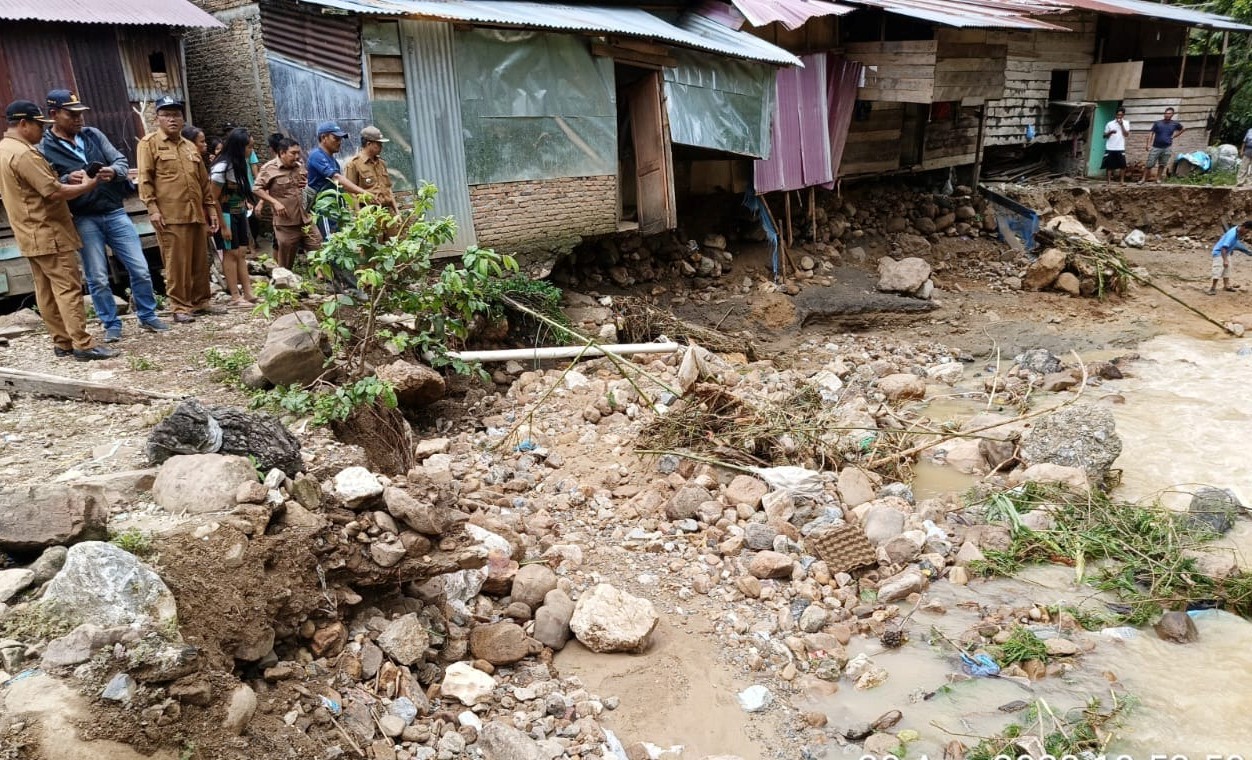 Pasca banijr bandang di Tanah Pinem.(foto/istimewa)