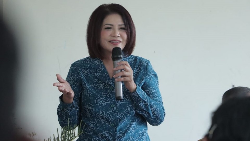 Monitoring TP PPK Kabupaten Dairi di Laeparira.(foto/istimewa)