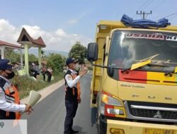 Dishub Dairi Inspeksi Sistem manajemen keselamatan Para Pengendara