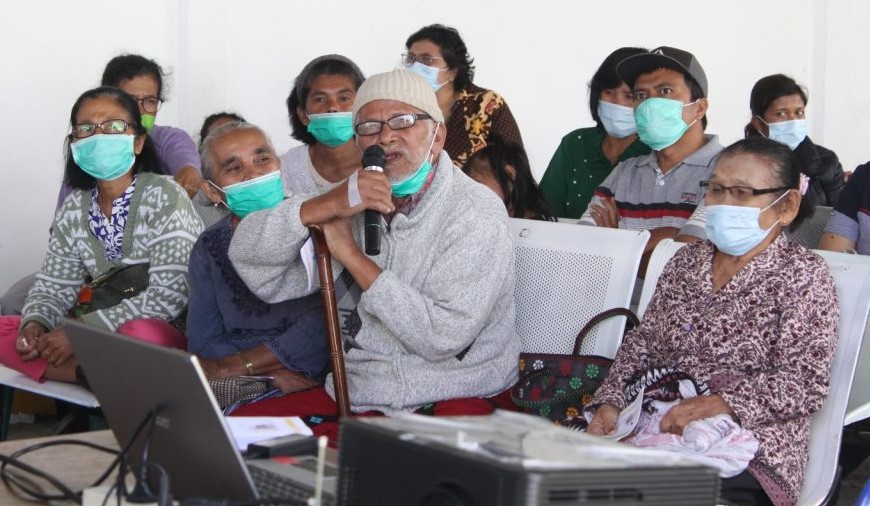 Peserta Sosialisasi Diabetes Melitus di RSUD.(foto/istimewa)