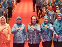 Juniatry Franc Tumanggor Hadiri Jambore Dasawisma PKK Sumut