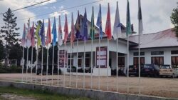 Kantor Komisi Pemilihan Umum (KPU) Kabupaten Dairi di Jalan Pandu Kecamatan Sidikalang.(foto/int)