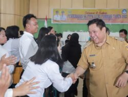 Bupati Dairi Serahkan SK 514 Guru P3K Formasi Tahun 2022