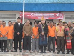 Wakil Bupati Dairi Jadi Irup Pemberian Remisi di Rutan Sidikalang