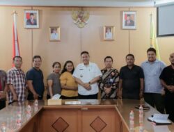 Majelis GBKP Pasir Tengah Audensi ke Bupati Dairi