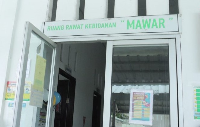 Ruang rawat kbidanan "Mawar" RSUD Sidikalang.(foto/istimewa)