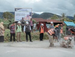 Perbaikan Jalan Simpang Tiga – Berampu Dimulai, Warga Sampaikan Terima Kasih ke Bupati