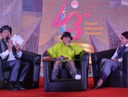 Romy Mariani Narsum Talkshow HUT Dekranas ke-51 di Medan