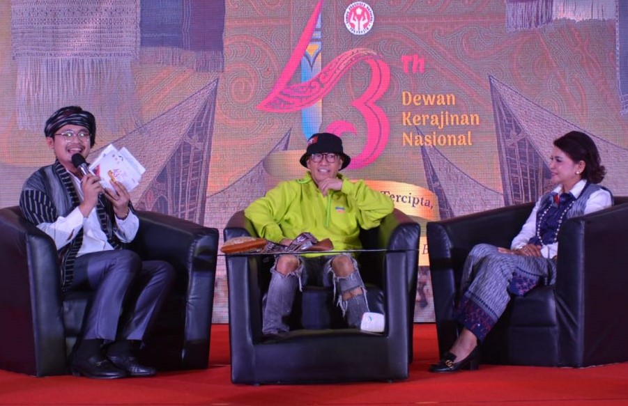 Talkshow HUT Dekranas ke-51 di Medan.(foto/ist)