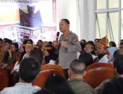 Kapolres Dairi Apresiasi Pelaksanan Pelatihan Gasing