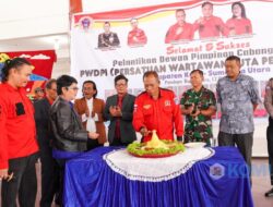 Pelantikan DPC PWDPI Kabupaten Karo Periode 2023 – 2026