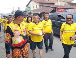 Jalan Santai Tim Mangihut Sinaga, Agar Tetap Sehat dan Semangat Berjuang untuk Menang
