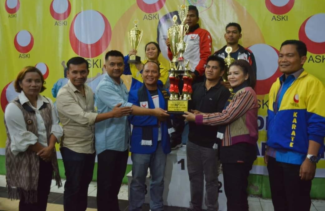 Penutupan Kejurds AKSI Sumut di GOR Sidikalang.(foto/ist)