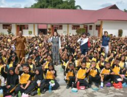 Ketua PKK Dairi Kampanyekan ‘I Love Monday’ Gerakan Aksi Bergizi di Sekolah