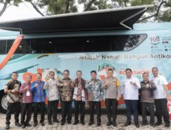 Bupati Eddy Berutu Hadiri Kegiatan Roadshow Bus KPK 2023 Provinsi Sumatera Utara