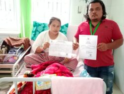 Usai Bersalin Keluarga Eko Roberto Saragih – Sri Surdani Siahaan Peroleh Akta Lahir Anak