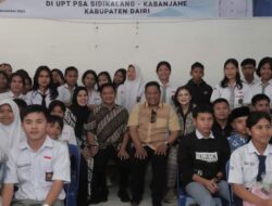 Pj Gubernur Sumatera Utara Kunjungi Panti Asuhan di Dairi