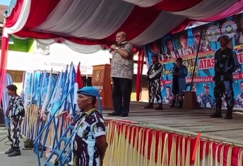 Pelantikan Ranting Ikantan Pemuda Karya (IPK) Kecamatan Tigalingga.(foto/ist)