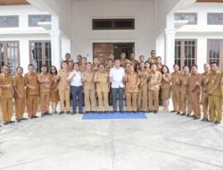 Pemkab Humbahas Gelar Apel Gabungan Lepas Drs Tonny Sihombing M.IP Masuki Masa Purna Bakti
