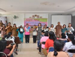 Romy Mariani Hadiri Jambore Kader Posyandu di Wilayah Kerja Puskesmas Parongil
