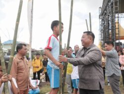 Gelaran Permainan Tradisional Anak di Pesta Njuah-Njuah, Bupati Dairi: Kegiatan Positif Alihkan Anak dari Candu Gadget